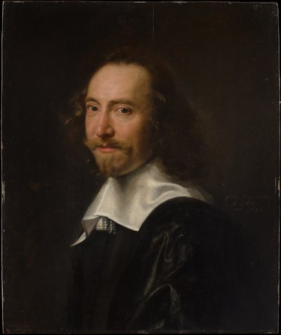 Portret van een man door Abraham de Vries